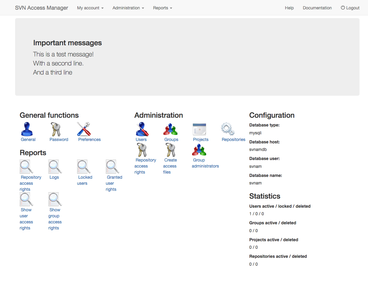 Download web tool or web app svn-access-manager