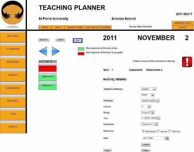 Download web tool or web app Teaching Planner