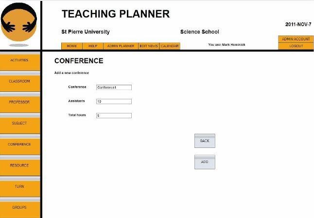 Download web tool or web app Teaching Planner