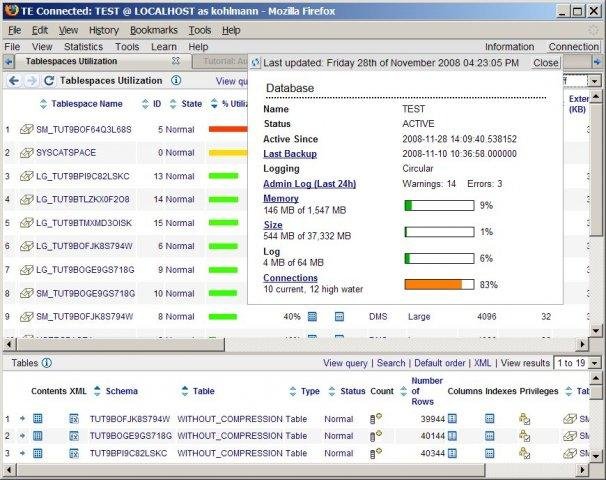 Download web tool or web app Technology Explorer for IBM DB2