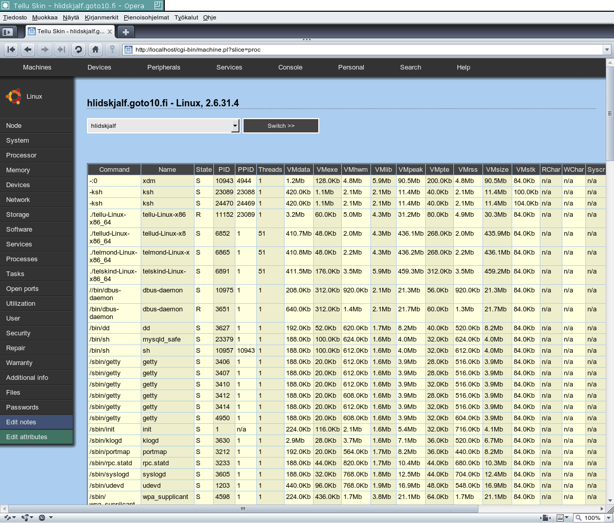 Download web tool or web app Tellu Inventory Management