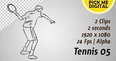 Free download Tennis 05 | Motion Graphics - Envato elements video and edit with RedcoolMedia movie maker MovieStudio video editor online and AudioStudio audio editor onlin