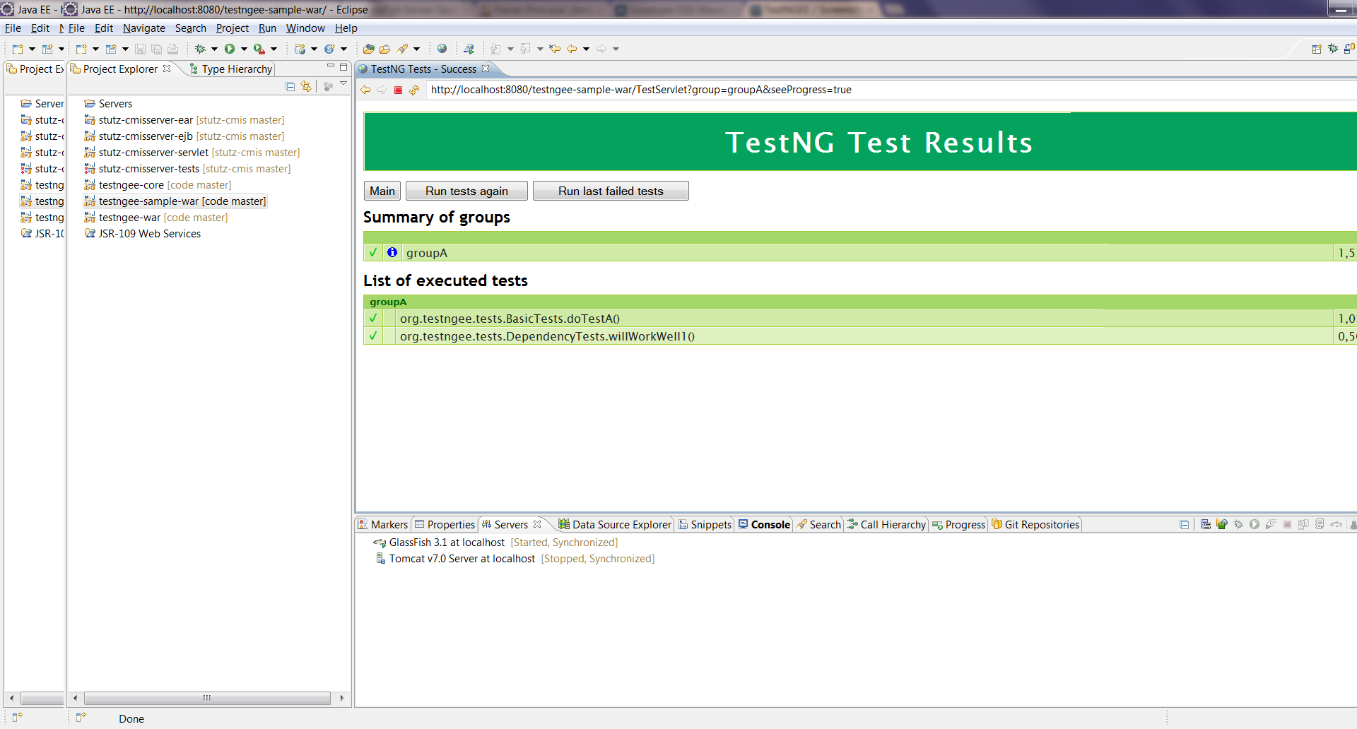 Download web tool or web app TestNGEE