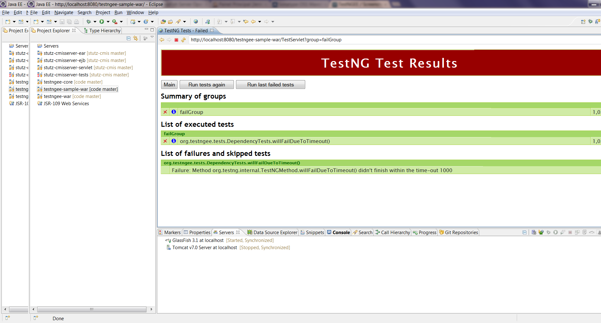 Download web tool or web app TestNGEE