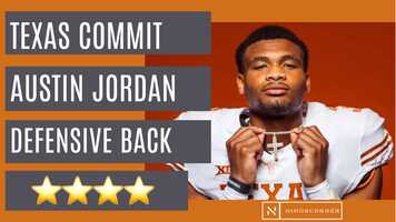 Free download Texas adds 4-star Defensive Back, Austin Jordan, to its 2022 class video and edit with RedcoolMedia movie maker MovieStudio video editor online and AudioStudio audio editor onlin