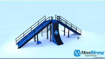 Free download The MoveStrong Pyramid - Functional Staircase and Ramp Modular Edition video and edit with RedcoolMedia movie maker MovieStudio video editor online and AudioStudio audio editor onlin