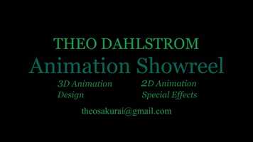 Free download Theo Dahlstrom Animation Showreel video and edit with RedcoolMedia movie maker MovieStudio video editor online and AudioStudio audio editor onlin