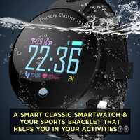 Free download The Smart Classics Waterproof Smartwatch  Sports Bracelet video and edit with RedcoolMedia movie maker MovieStudio video editor online and AudioStudio audio editor onlin