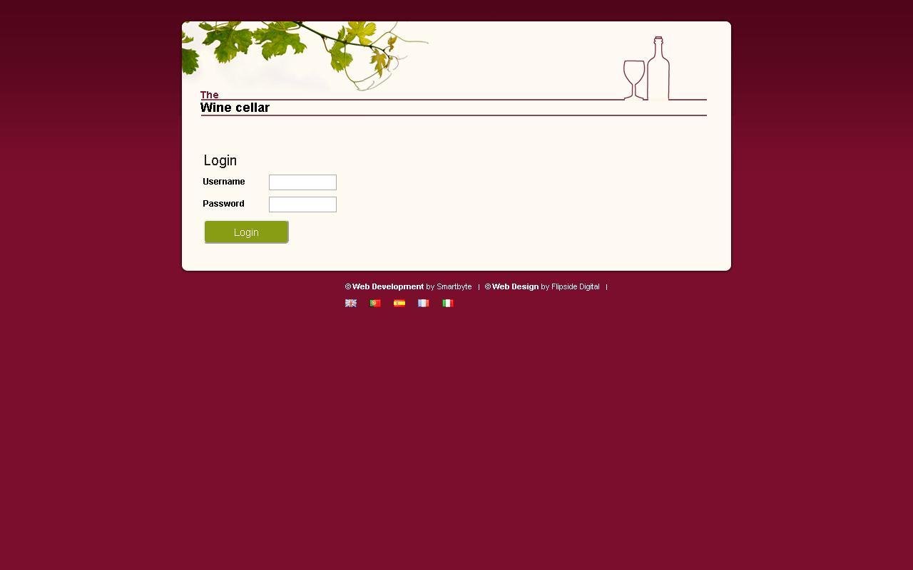 Download web tool or web app The wine cellar