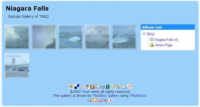 Download web tool or web app Thickbox Gallery