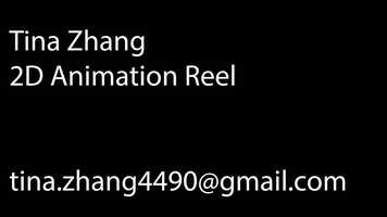 Free download Tina Zhang 2D Animation Reel video and edit with RedcoolMedia movie maker MovieStudio video editor online and AudioStudio audio editor onlin