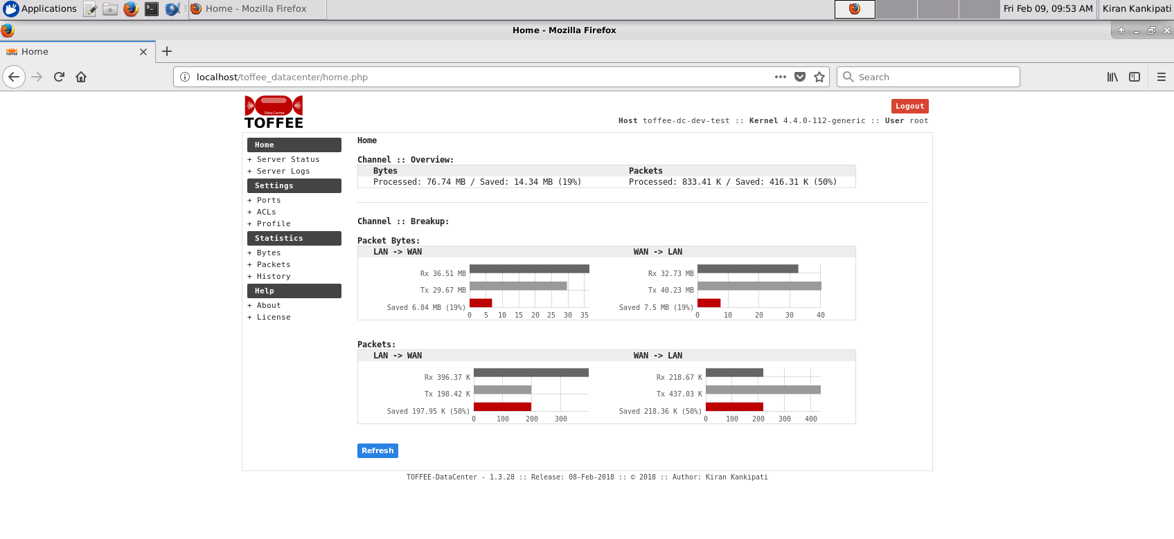 Download web tool or web app TOFFEE-DataCenter