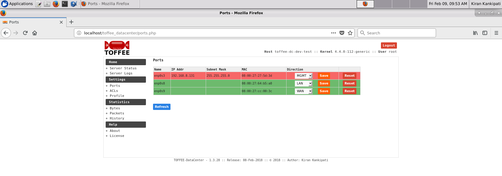 Download web tool or web app TOFFEE-DataCenter