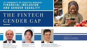 Free download Toronto Centre Financial Inclusion and Gender Equality Community of Practice: The Fintech Gender Gap video and edit with RedcoolMedia movie maker MovieStudio video editor online and AudioStudio audio editor onlin