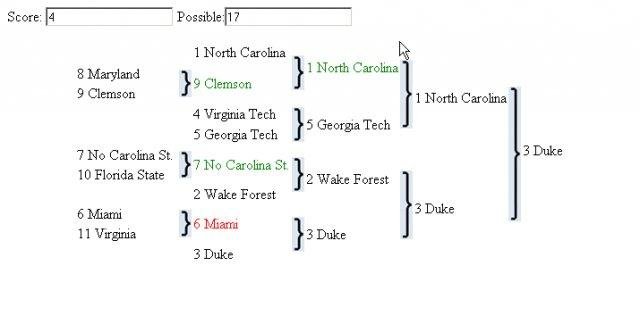 Download web tool or web app Tournament Pool and Bracket Tracker