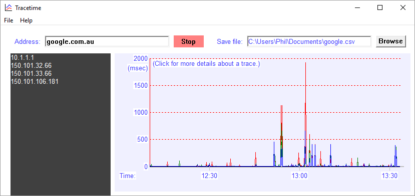 Download web tool or web app Trace time