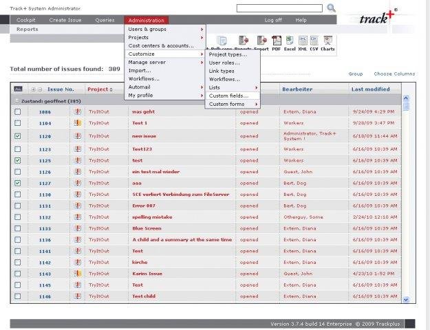 Download web tool or web app Track + Issue Tracker