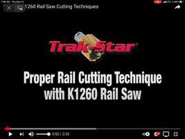 Free download Track-Star Proper Rail Cutting Technique.mp4 video and edit with RedcoolMedia movie maker MovieStudio video editor online and AudioStudio audio editor onlin