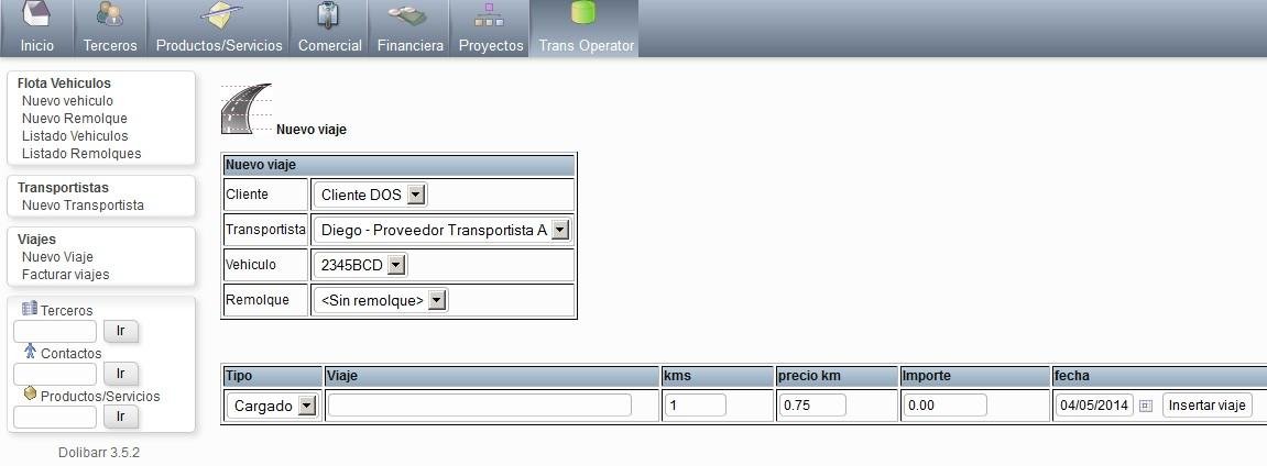 Download web tool or web app Trans Operator