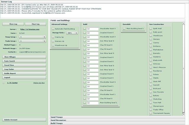 Download web tool or web app Travian Companion T3.5