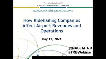 Free download TRB Webinar: How Ridehailing Companies Affect Airport Revenues and Operations video and edit with RedcoolMedia movie maker MovieStudio video editor online and AudioStudio audio editor onlin