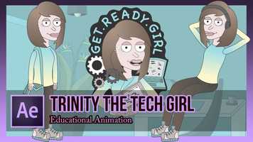 Free download Trinity The Tech Girl (Educational Animation) | SKKreativ video and edit with RedcoolMedia movie maker MovieStudio video editor online and AudioStudio audio editor onlin