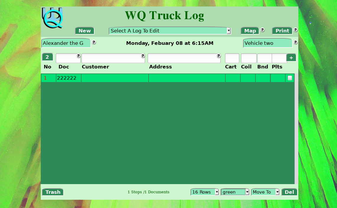 Download web tool or web app truckLog