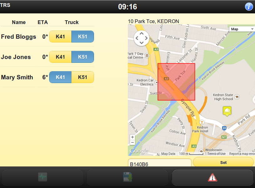 Download web tool or web app Turnout Response Systsem