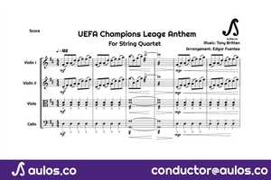 Free download UEFA Champions Leage Athem For String Quartet - Tony Britten video and edit with RedcoolMedia movie maker MovieStudio video editor online and AudioStudio audio editor onlin