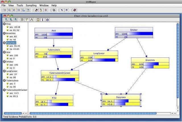 Download web tool or web app UnBBayes