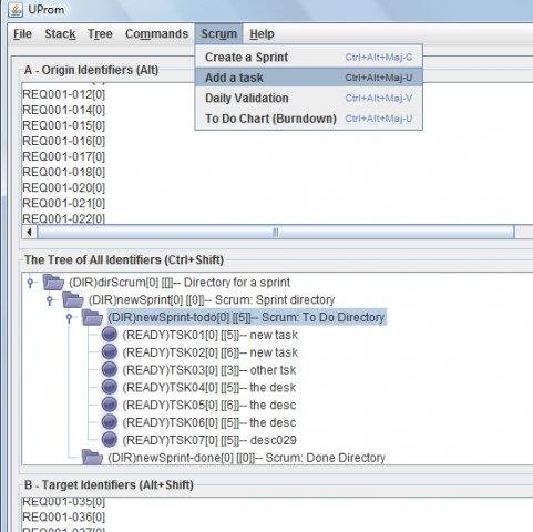 Download web tool or web app UProm for Agile Development