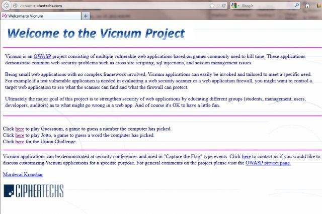 Download web tool or web app vicnum