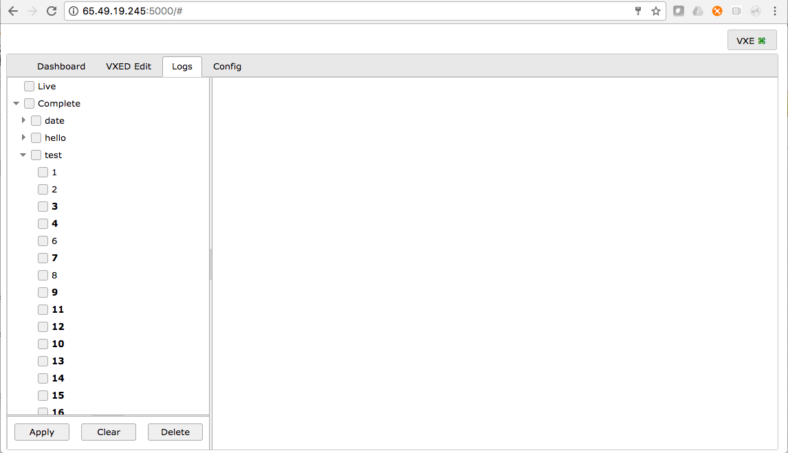 Download web tool or web app Virtual eXecuting Environment