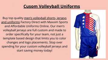 Free download Volleyball Uniforms Designed By Affordable Uniforms Online video and edit with RedcoolMedia movie maker MovieStudio video editor online and AudioStudio audio editor onlin