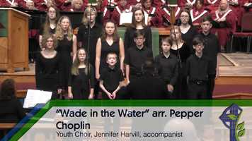 Free download Wade in the Water arr. Pepper Choplin, Youth Choir at First United Methodist Church, Round Rock, TX. February 23, 2020 video and edit with RedcoolMedia movie maker MovieStudio video editor online and AudioStudio audio editor onlin