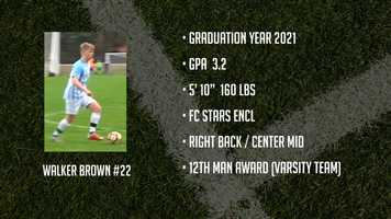 Free download Walker Brown - Soccer Recruiting Video video and edit with RedcoolMedia movie maker MovieStudio video editor online and AudioStudio audio editor onlin