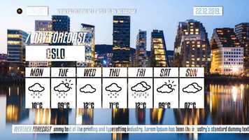 Free download Weather Forecast Pack (Ver.01) video and edit with RedcoolMedia movie maker MovieStudio video editor online and AudioStudio audio editor onlin