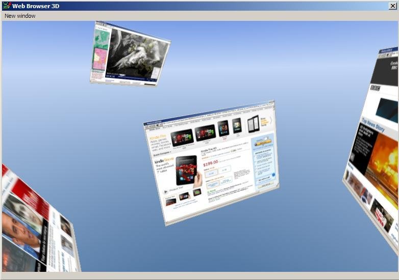 Download web tool or web app WebBrowser 3D