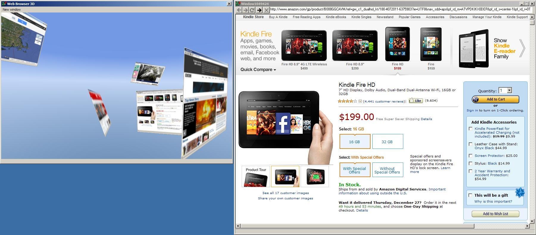 Download web tool or web app WebBrowser 3D