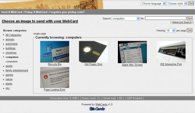 Download web tool or web app WebCards