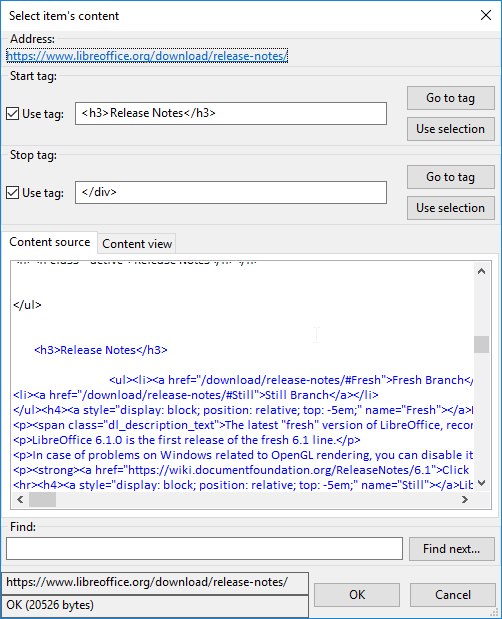 Download web tool or web app WebChangeMonitor