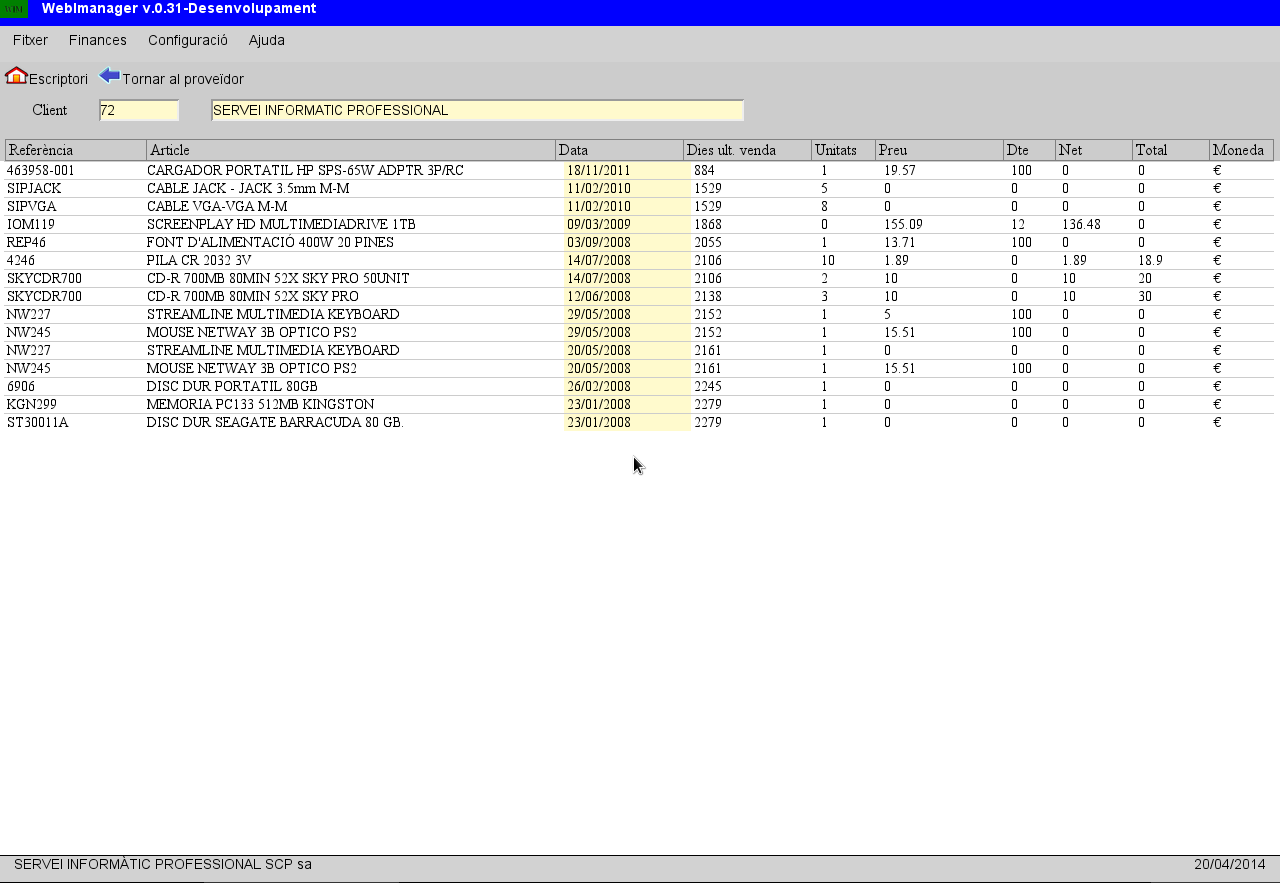 Download web tool or web app WebImanager