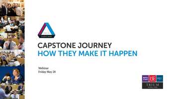 Free download Webinar: The Capstone Project Journey video and edit with RedcoolMedia movie maker MovieStudio video editor online and AudioStudio audio editor onlin