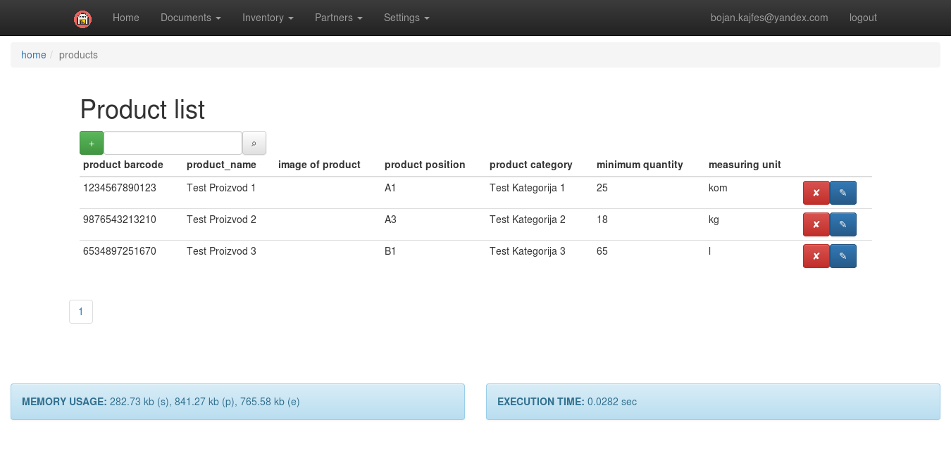 Download web tool or web app Webiness Inventory