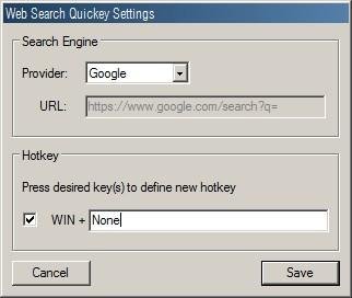 Download web tool or web app WebSearchQuickey