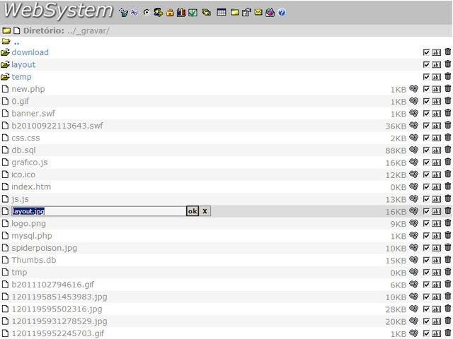 Download web tool or web app WebSystem