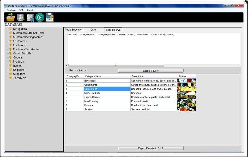 Download web tool or web app Windows SQlite