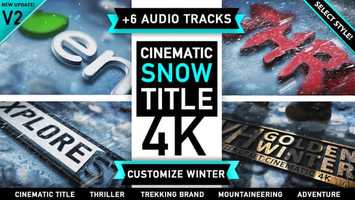 Free download Winter Snow Logo Title | After Effects Project Files - Videohive template video and edit with RedcoolMedia movie maker MovieStudio video editor online and AudioStudio audio editor onlin