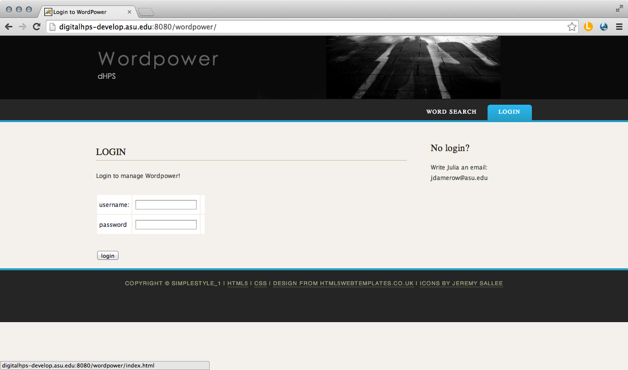 Download web tool or web app Wordpower