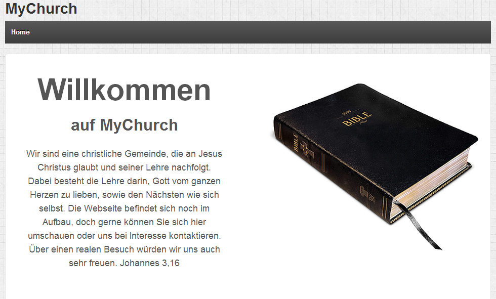 Download web tool or web app WP-MyChurch